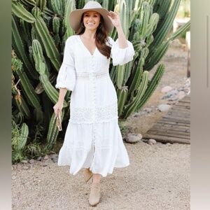 Chicwish White Dress
